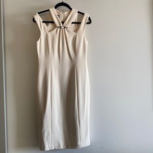 Off White Perfect Condition Cocktail Party Dress!